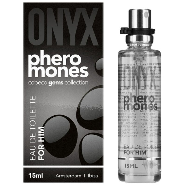 COBECO - APĂ DE TOALETĂ CU PHEROMONE DE ONYX PENTRU BĂRBAȚI 15 ML