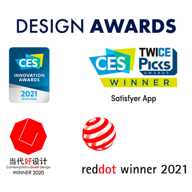 SATISFYER - VIBRATOR DOUBLE FUN PARTNER NEGRU