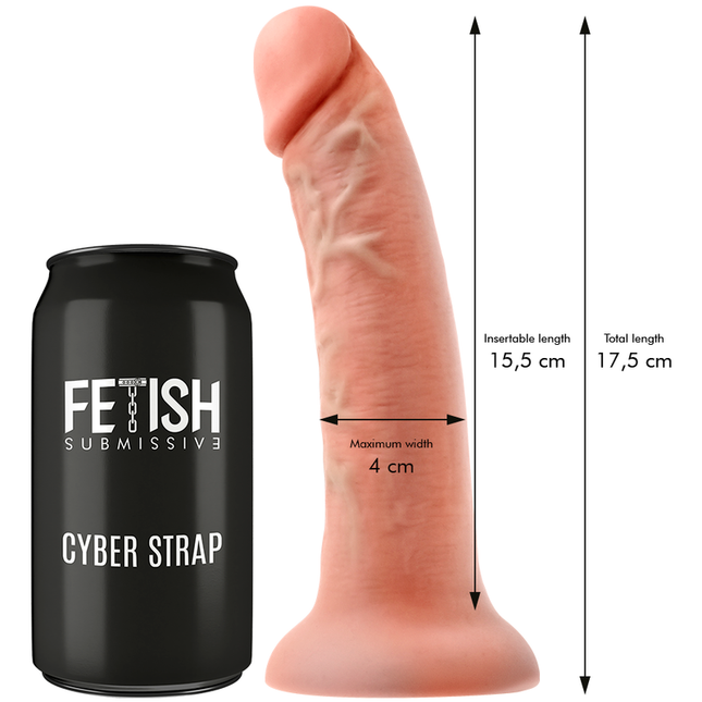 CUREA CYBER FETIȘ SUBMISIVĂ - HAM CU DILDO ȘI TELECOMANDĂ CU GLONȚ ȘI TEHNOLOGIE WATCHME