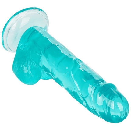CALEXOTICS - DILDO MĂRIMEA QUEEN ALBASTRU 15,3 CM