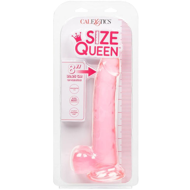 CALEXOTICS - DILDO MĂRIMEA QUEEN ROZ 20.3 CM