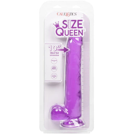 CALEXOTICS - DILDO MĂRIMEA QUEEN VIOLET 25,5 CM