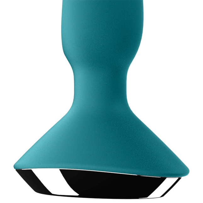 SATISFYER - VIBRATOR PLUG ILICIOUS CU 1 DUPĂ VERDE