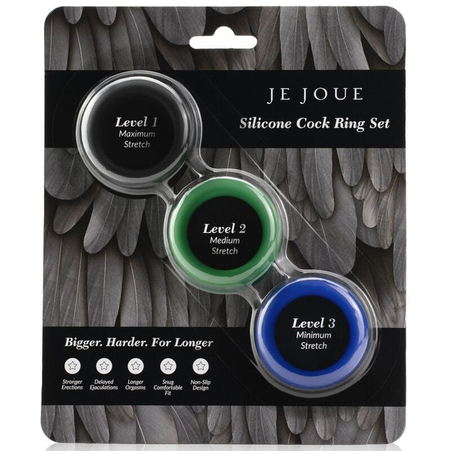 JE JOUE - SET SILICON INELE PENIS SILICON