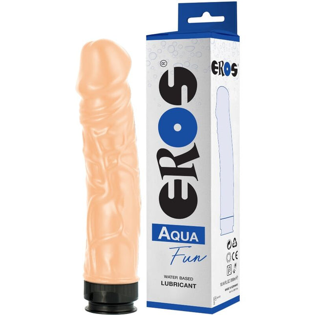 EROS - DILDO AQUA FUN ȘI LUBRIFIANT PE BAZĂ DE APĂ