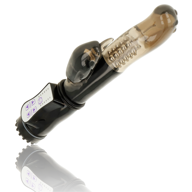 OHMAMA - VIBRATOR ROTATOR CU STIMULATOR DE CLITORIS DELFIN