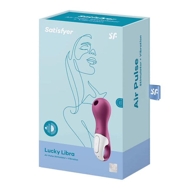 SATISFYER - STIMULATOR ȘI VIBRATOR LUCKY LIBRA