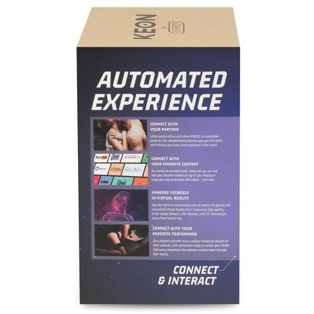 KIIROO - KEON + FEEL BĂUTURĂ DE PAR NICOLETTE SHEA STROKER + LUBRIFIANT DE CALITATE ACVATICĂ 50 ML 