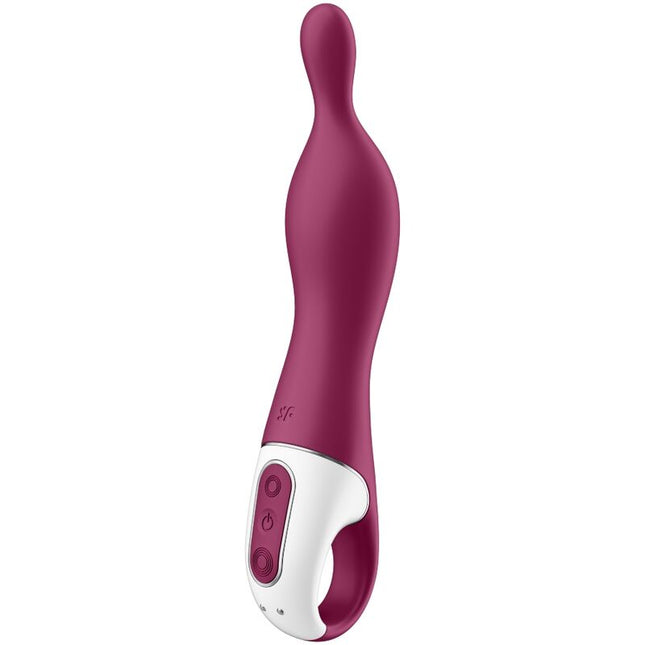 SATISFYER - VIBRATOR UIMITOARE 1 ASPOT BERRY