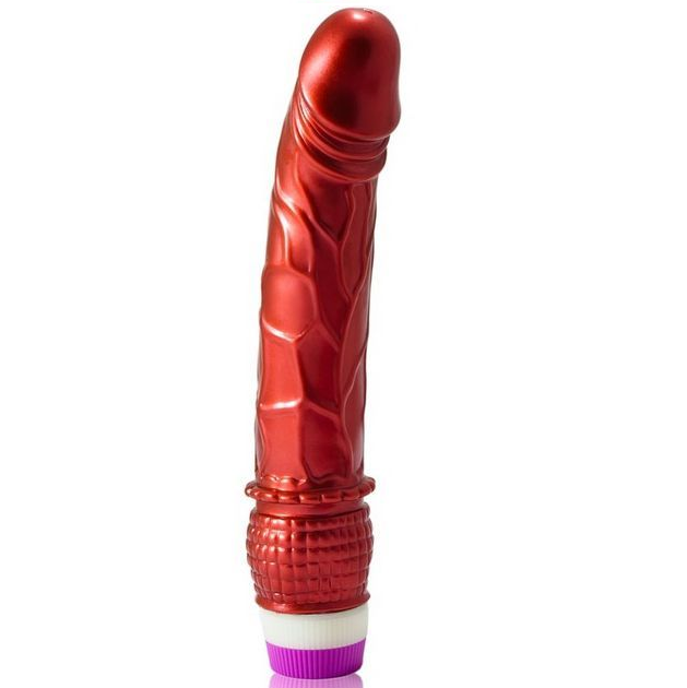 BAILE - VIBRATOR ROȘU REALISTANT 23 CM