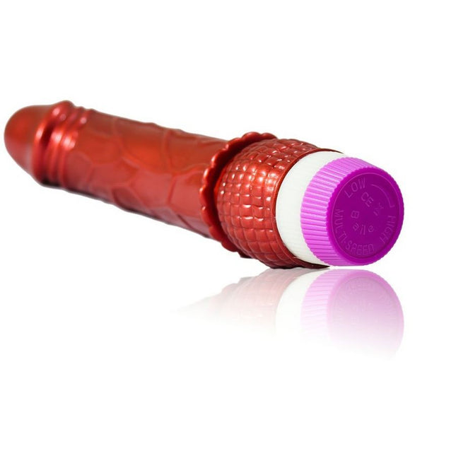 BAILE - VIBRATOR ROȘU REALISTANT 23 CM