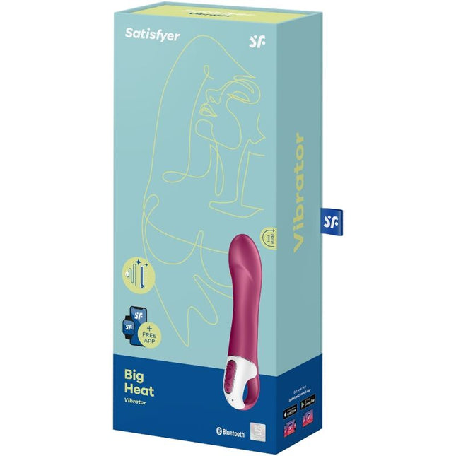 SATISFYER - VIBRATOR BIG HEAT GSPOT