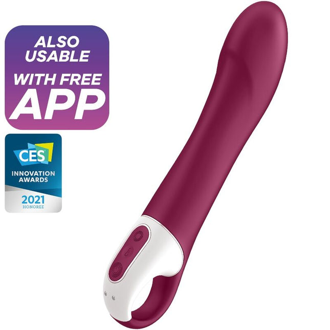 SATISFYER - VIBRATOR BIG HEAT GSPOT