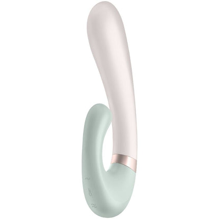 SATISFYER - VIBRATOR HEAT WAVE CU APLICAȚIE ROZ
