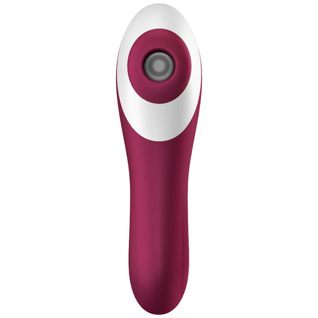 SATISFYER - VIBRATOR CU PULSURI DE AER DUAL CRUSH