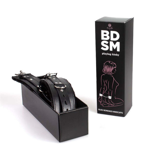 SECRETPLAY - COLECȚIE BDSM CU CĂTUȘE DE BONDAGE NEGRE