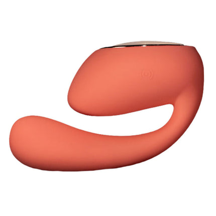 LELO - Aparat de masaj pentru cupluri Ida Wave Coral