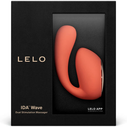 LELO - Aparat de masaj pentru cupluri Ida Wave Coral