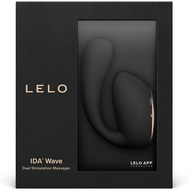 LELO - Aparat de masaj pentru cupluri Ida Wave, negru