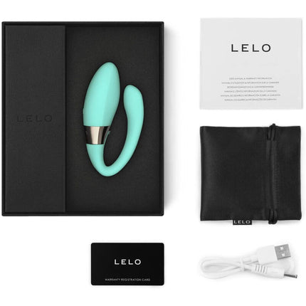 LELO - Aparat de masaj pentru cupluri Tiani Harmony Aqua Green