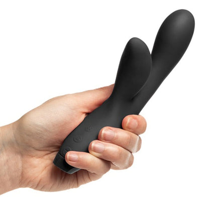 JE JOUE - VIBRATOR HERA FLEX RABBIT - NEGRU