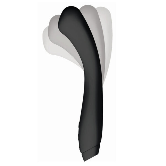 JE JOUE - VIBRATOR JUNO FLEX G-SPOT - NEGRU