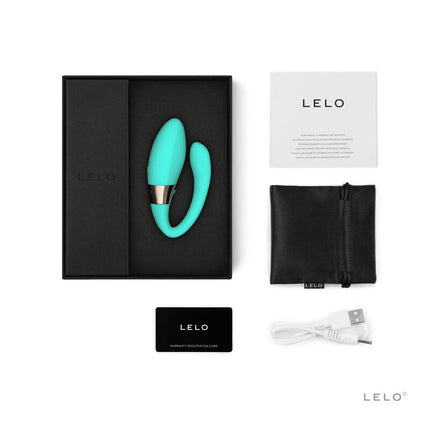 LELO - Aparat de masaj pentru cupluri Tiani Harmony Aqua Green