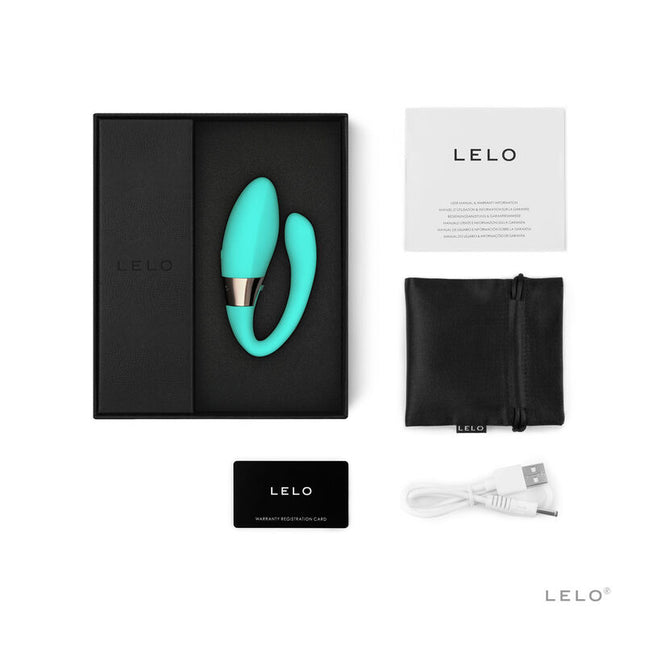 LELO - Aparat de masaj pentru cupluri Tiani Harmony Aqua Green