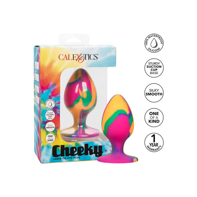 CALEXOTICS - PLUG ANAL TIE-DYE MARE CHEEKY