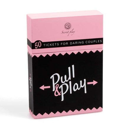 SECRETPLAY - JOC DE CĂRȚI PULL &amp; PLAY (ES/EN/DE/FR/NL/PT/IT)