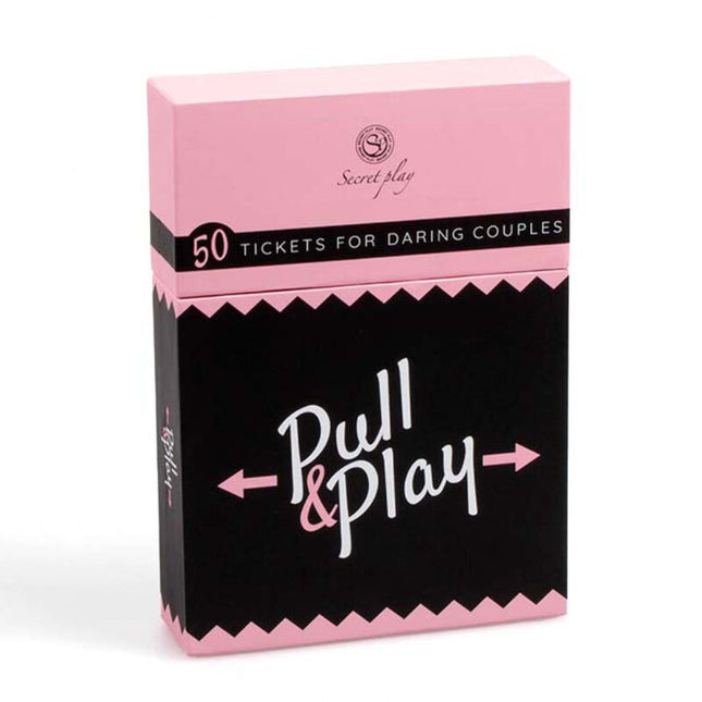 SECRETPLAY - JOC DE CĂRȚI PULL &amp; PLAY (ES/EN/DE/FR/NL/PT/IT)