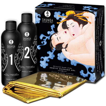 SHUNGA - GEL DE MASAJ EROTIC CORP LA CORP ORIENTAL CU FRUCTE EXOTICE 
