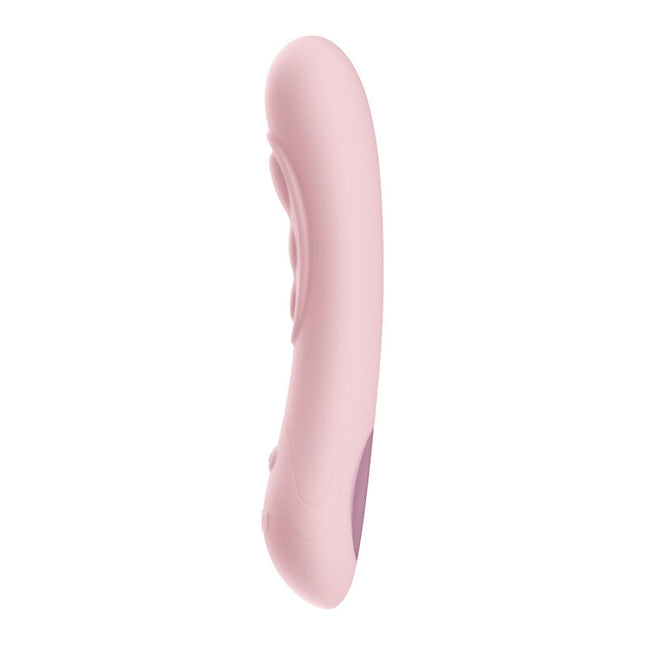 KIIROO - VIBRATOR PEARL CU 3 PUNCTURI G - ROZ