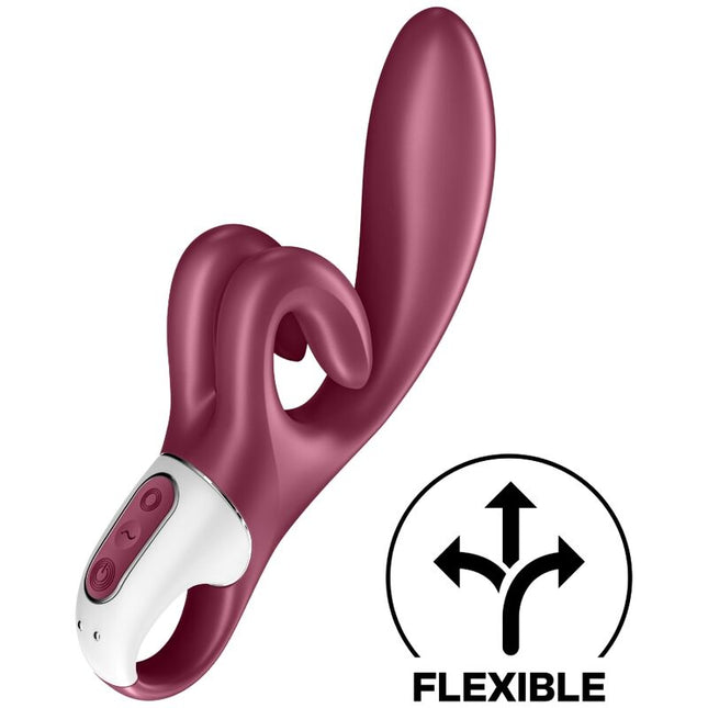 SATISFYER - VIBRAȚIE TOUCH ME RABBIT ROȘIE