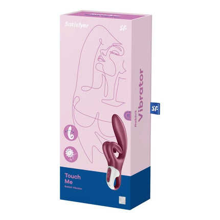 SATISFYER - VIBRAȚIE TOUCH ME RABBIT ROȘIE