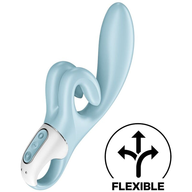 SATISFYER - VIBRAȚIE TOUCH ME RABBIT ALBASTRU