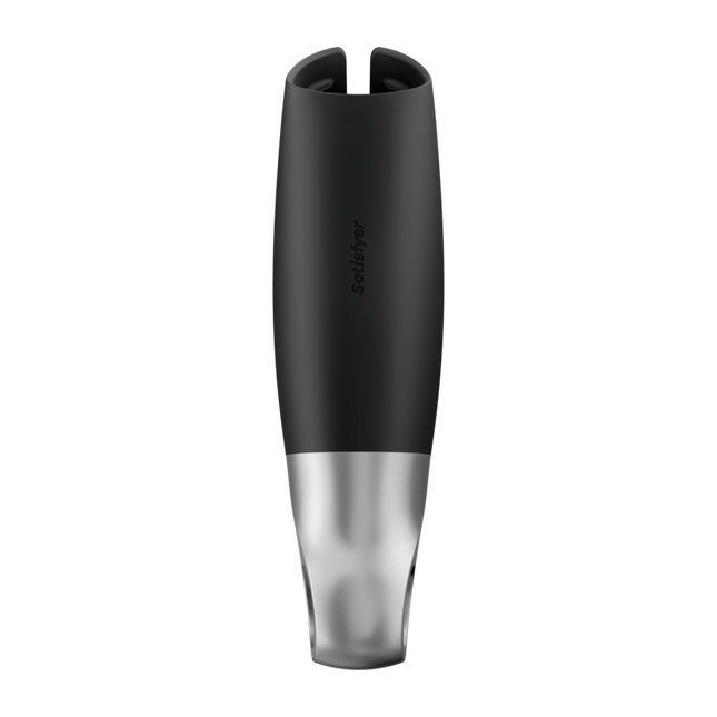 SATISFYER - MASTURBATOR PUTERNIC NEGRU