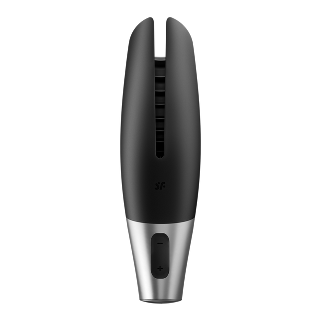 SATISFYER - MASTURBATOR PUTERNIC NEGRU