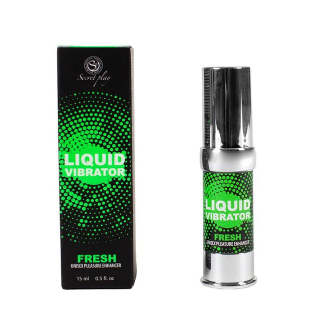 SECRETPLAY - VIBRATOR LICHID PROASPĂT, STIMULATOR ȘI INTENSIFICATOR DE PLĂCERE 15 ML