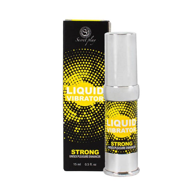 SECRETPLAY - VIBRATOR LICHID STIMULATOR UNISEX PUTERNIC 15 ML