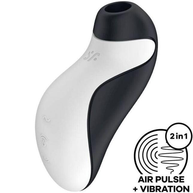 SATISFYER - STIMULATOR ORCA AIR PULSE + VIBRAȚII