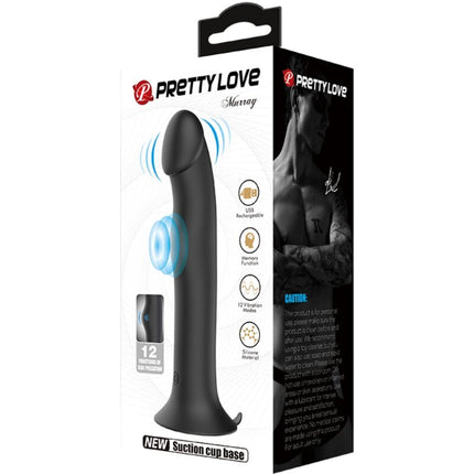 PRETTY LOVE - VIBRATOR ȘI VENZĂ CLITORIANĂ MURRAY BLACK