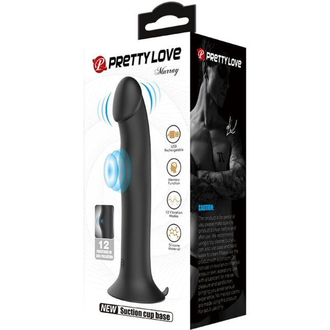 PRETTY LOVE - VIBRATOR ȘI VENZĂ CLITORIANĂ MURRAY BLACK