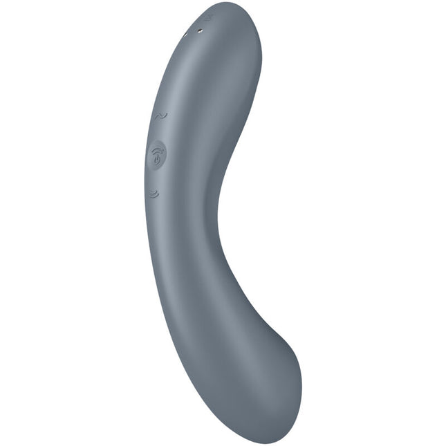 SATISFYER - CURVE TRINITY 1 AIR PULSE VIBRAȚIE ROȘU