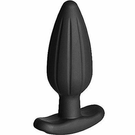 ELECTRASTIM - DOP ANAL DIN SILICON NEGRU ROCKER, MARE