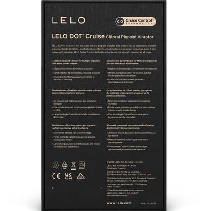 LELO - STIMULATOR DE CLITORIS DOT CRUISE GALBEN