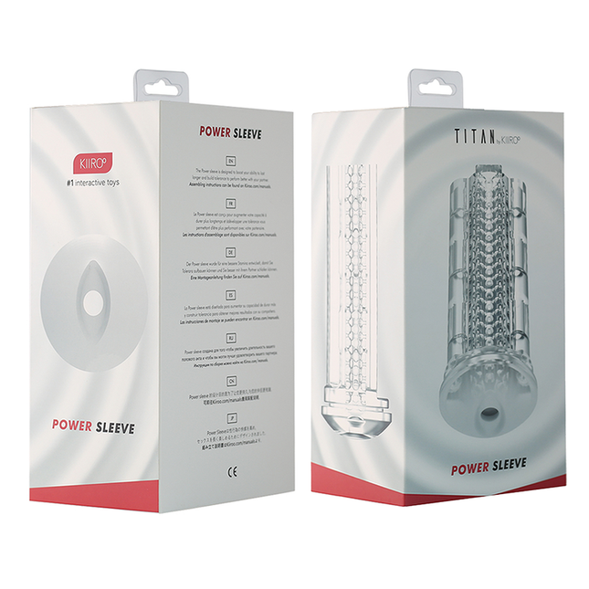 KIIROO - HUSA PENTRU MASTURBATOR TITAN PUTERE + PERFORMANȚĂ