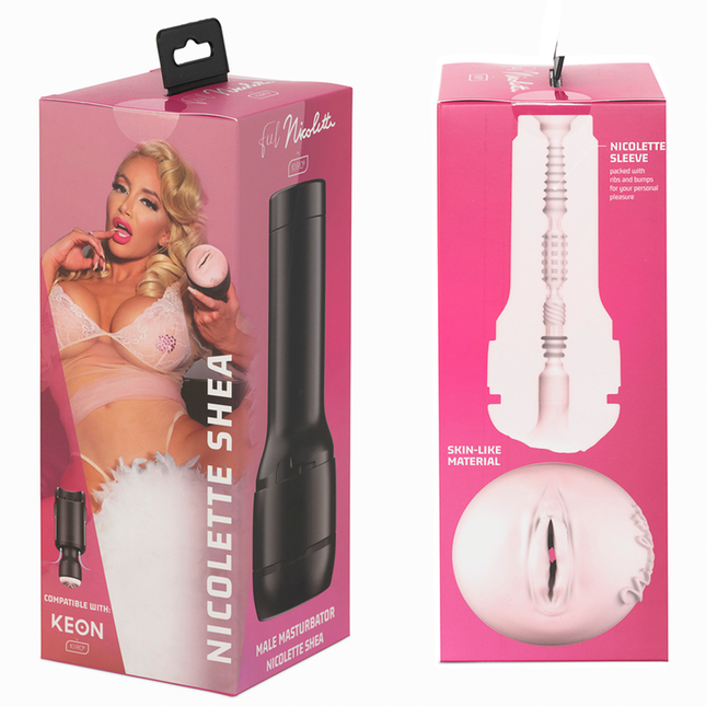 KIIROO - KEON + FEEL BĂUTURĂ DE PAR NICOLETTE SHEA STROKER + LUBRIFIANT DE CALITATE ACVATICĂ 50 ML 