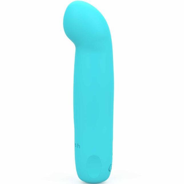B SWISH - VIBRATOR REÎNCĂRCABIL DIN SILICON ALBASTRU, EDIȚIE LIMITATĂ BCUTE CURVE INFINITE CLASSIC