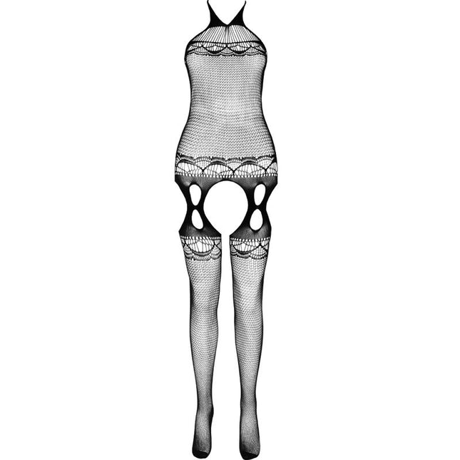 PASSION - ECO COLLECTION BODYSTOCKING ECO BS006 NEGRU